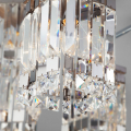 Потолочная люстра Barra 10100/8 хром/прозрачный хрусталь Strotskis Eurosvet (4)