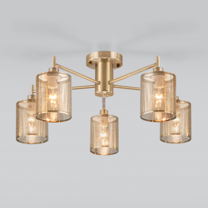 Потолочная люстра Tela 70109/5 античная бронза Eurosvet