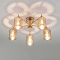 Потолочная люстра Tela 70109/5 античная бронза Eurosvet (4)