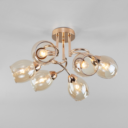 Потолочная люстра Roselyn 30171/6 золото Eurosvet