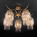Потолочная люстра Sevilia 10119/5 золото/прозрачный хрусталь Strotskis Eurosvet (2)