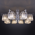Потолочная люстра April 10126/8 хром/прозрачный хрусталь Strotskis Smart Eurosvet (4)