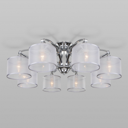 Потолочная люстра Fabiola 60124/8 хром Smart Eurosvet
