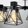 Потолочная люстра Trappola 70107/5 черный Eurosvet (3)