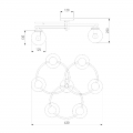 Потолочная люстра Link 70104/6 черный Eurosvet (5)