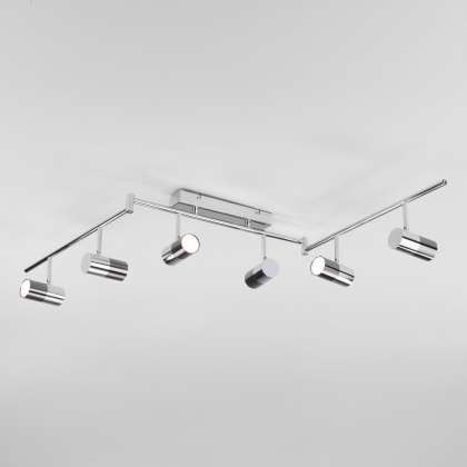 Спот потолочный Mini Topper 20086/6 LED хром/черный жемчуг Eurosvet