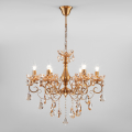 Хрустальная люстра Escada 10109/6 бронза/тонированный хрусталь Strotskis Eurosvet