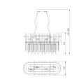 Хрустальная люстра Piano 340/4 Strotskis Smart Bogates (5)