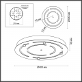 Основание для подвесов 4344/40 Molto Odeon Light (2)