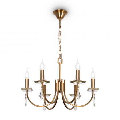 Подвесная люстра Forte FR1006PL-06G Freya