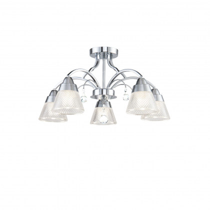 Потолочная люстра  Enrica FR2011CL-05CH Freya