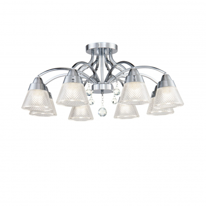 Потолочная люстра  Enrica FR2011CL-08CH Freya