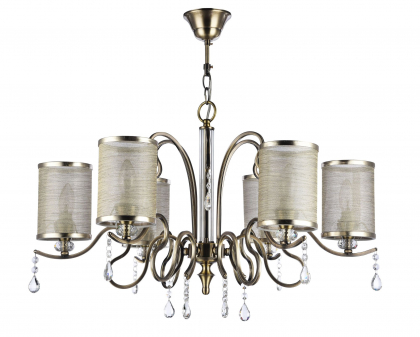 Подвесная люстра Faust FR2300-PL-06-BZ Freya