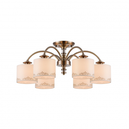 Потолочная люстра  Ksenia FR2539CL-06BS Freya