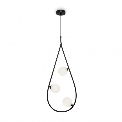 Подвесная люстра Perlina FR4005PL-03B2 Freya