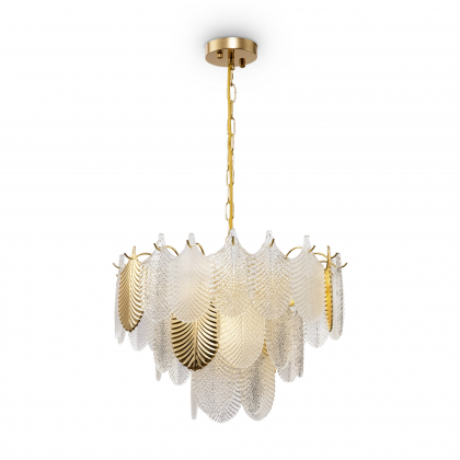 Подвесная люстра Hloya FR5143PL-07G Freya