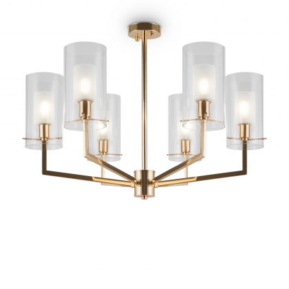 Люстра на штанге Felicity FR5206PL-06FG Freya