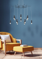 Подвесная люстра Davida MOD035PL-12B Maytoni (6)