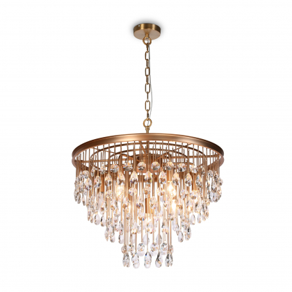 Подвесная люстра Linn MOD091PL-07G Maytoni