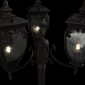 Фонарь уличный  Fleur O414FL-03BZ Maytoni (3)