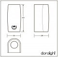 Фасадный светильник Plasi D100-WL-BKT Dorolight (8)