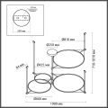 Люстра Vikema 4995/150L Odeon Light (4)