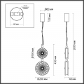 Подвес Caramella 5412/13LB Odeon Light Exclusive (6)