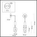 Настенный светильник Lia 4372/5WL Odeon Light (5)