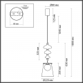 Подвес Amore 5411/18LB Odeon Light Exclusive (6)