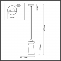 Подвес Pasti 4967/1A Odeon Light (4)