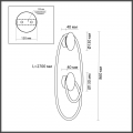 Настенный светильник Corda 4398/30WL Odeon Light (4)