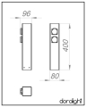 Уличная розетка OPS200-400ST-H-WH Frank 5900Вт Dorolight (6)