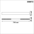 Светильник накладной/подвесной светодиодный 358872 Iter 30W 4000K Novotech (6)