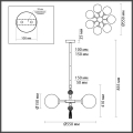 Люстра на штанге Palle 5405/7 Odeon Light (5)