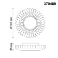 Встраиваемый светильник Pattern 370489 Novotech (2)