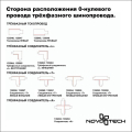 Трехфазный шинопровод 1м Port 135037 Novotech (3)