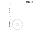 Уличный точечный светильник 3000K 6W Tumbler 358012 Novotech (4)