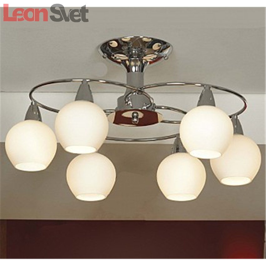 Люстра на штанге Caruso LSQ-4707-06 от Lussole