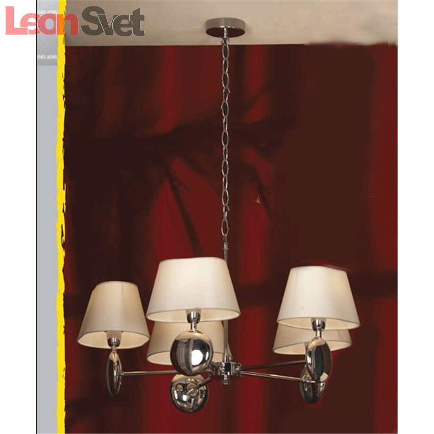 Подвесная люстра Corato LSQ-5003-05, кремовый от Lussole