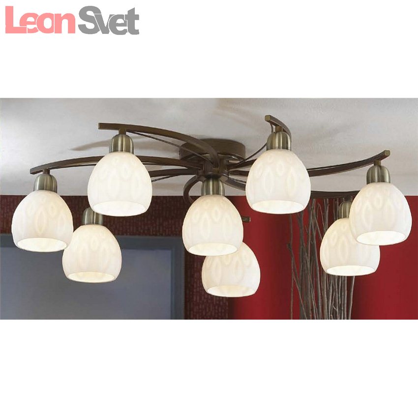 Потолочная люстра Mores LSL-8807-08 от Lussole