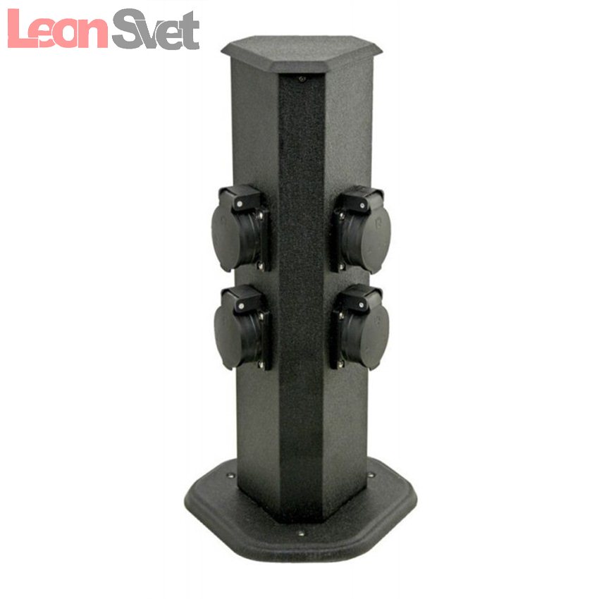 Блок розеток наземный Park 4 22455