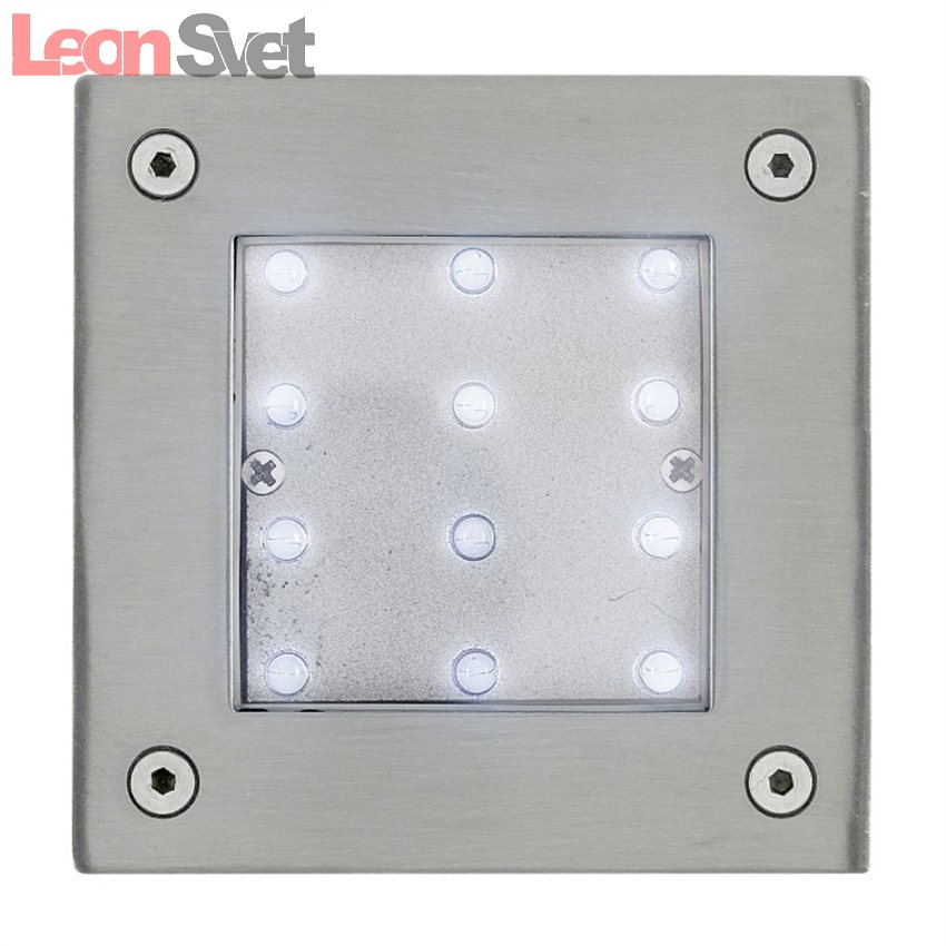 Комплект из 3 встраиваемых в дорогу светильников Park 1 86511