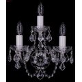 Бра 1400/3/Ni/Leafs от Bohemia Ivele Crystal