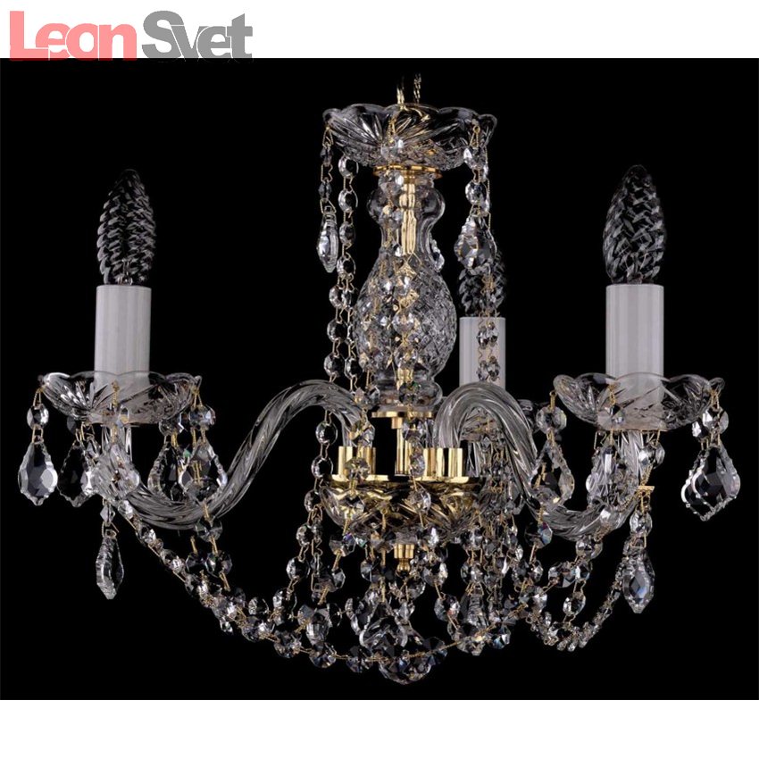 Подвесная люстра 1402/3/141/G/Leafs