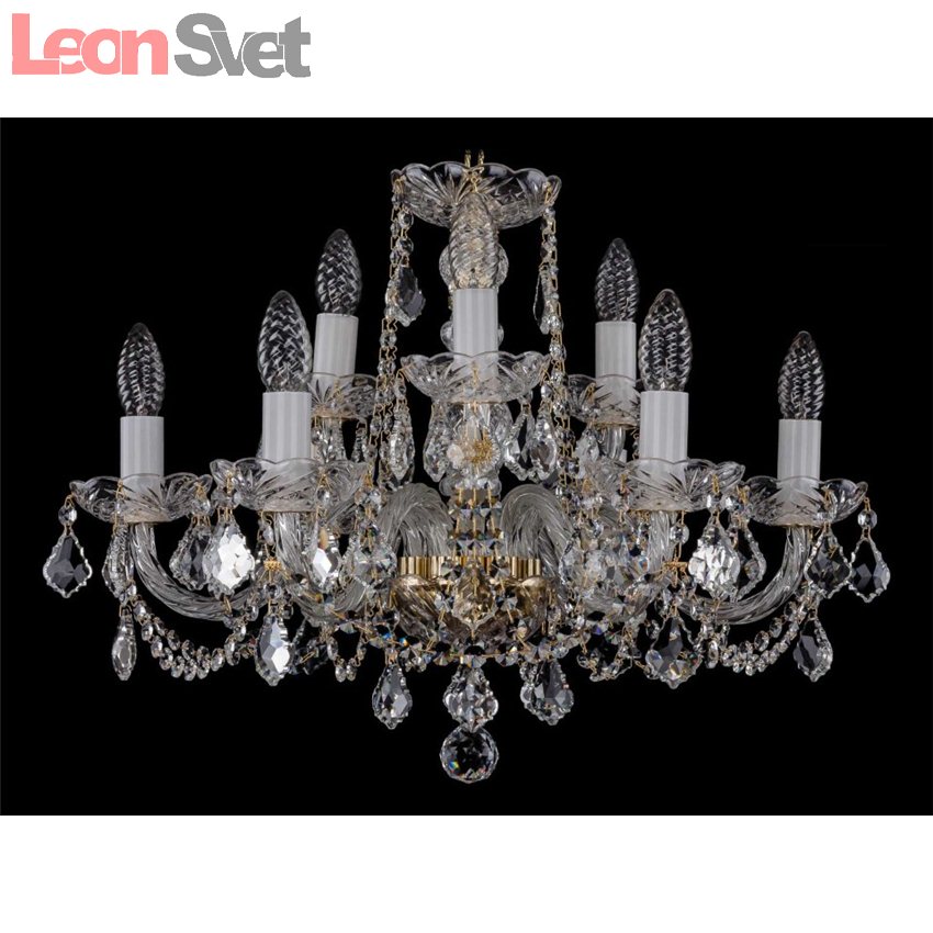 Подвесная люстра 1402/6+3/195/G/Leafs