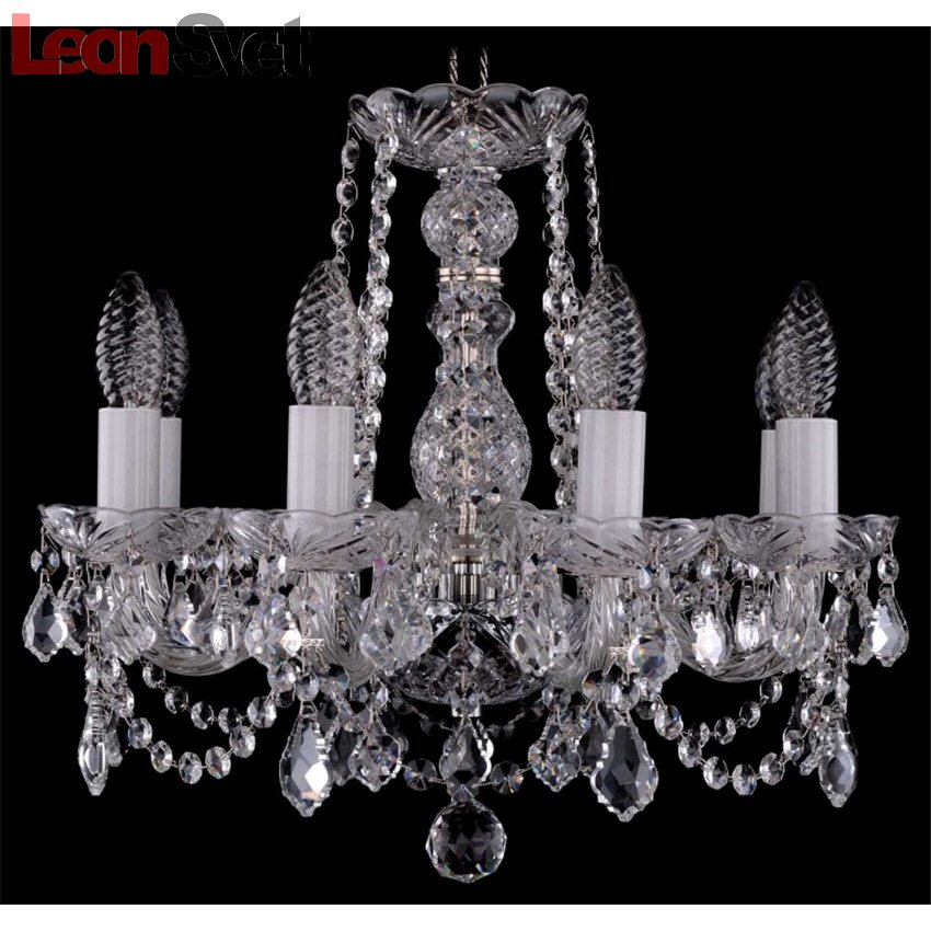 Подвесная люстра 1402/8/141/Ni/Leafs