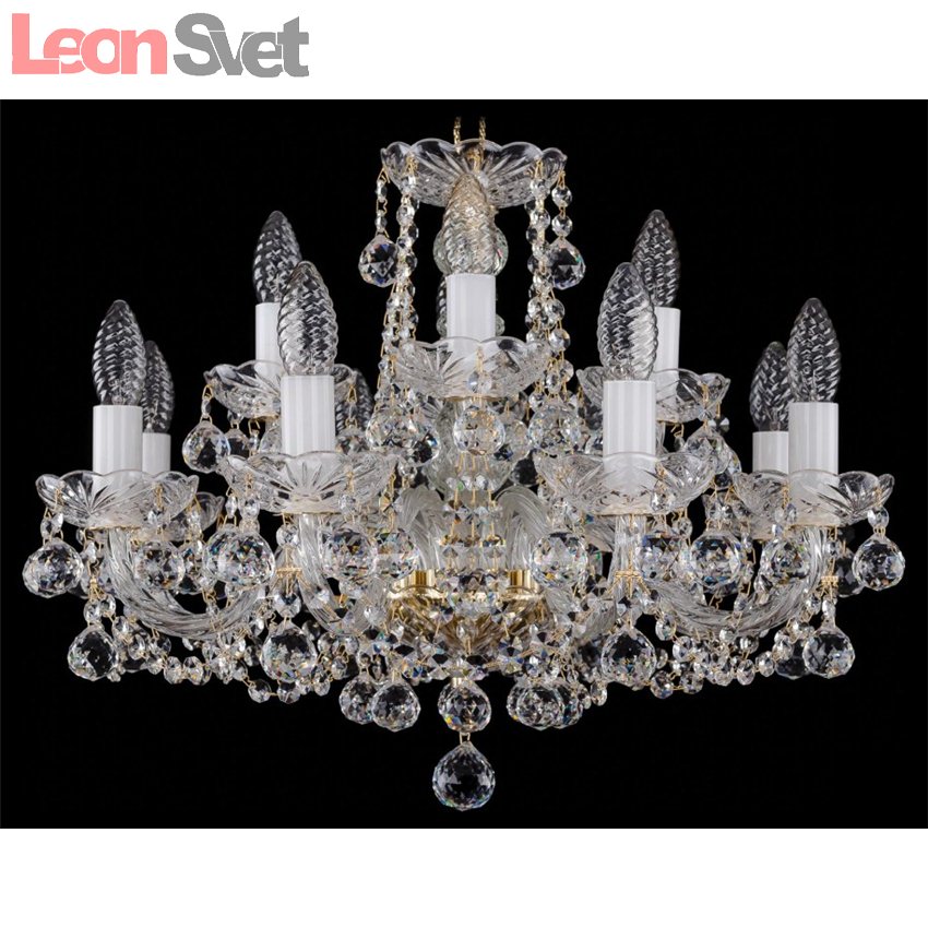 Подвесная люстра 1402/8+4/195/G/Balls