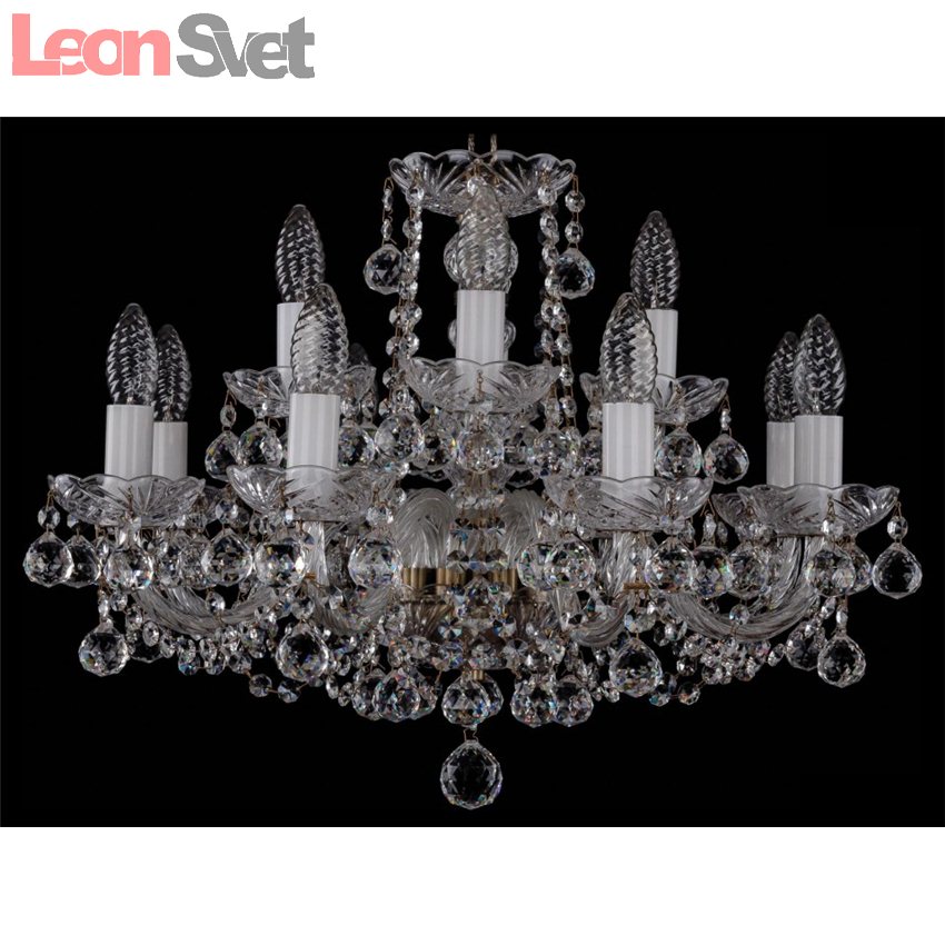 Подвесная люстра 1402/8+4/195/Pa/Balls