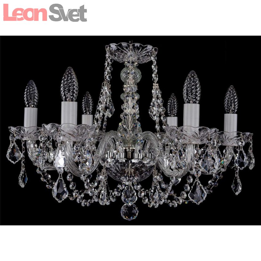 Подвесная люстра 1406/6/195/Ni/Leafs