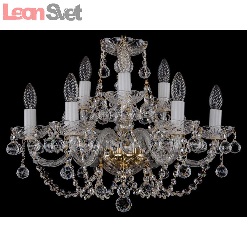 Подвесная люстра 1406/6+3/195/G/Balls